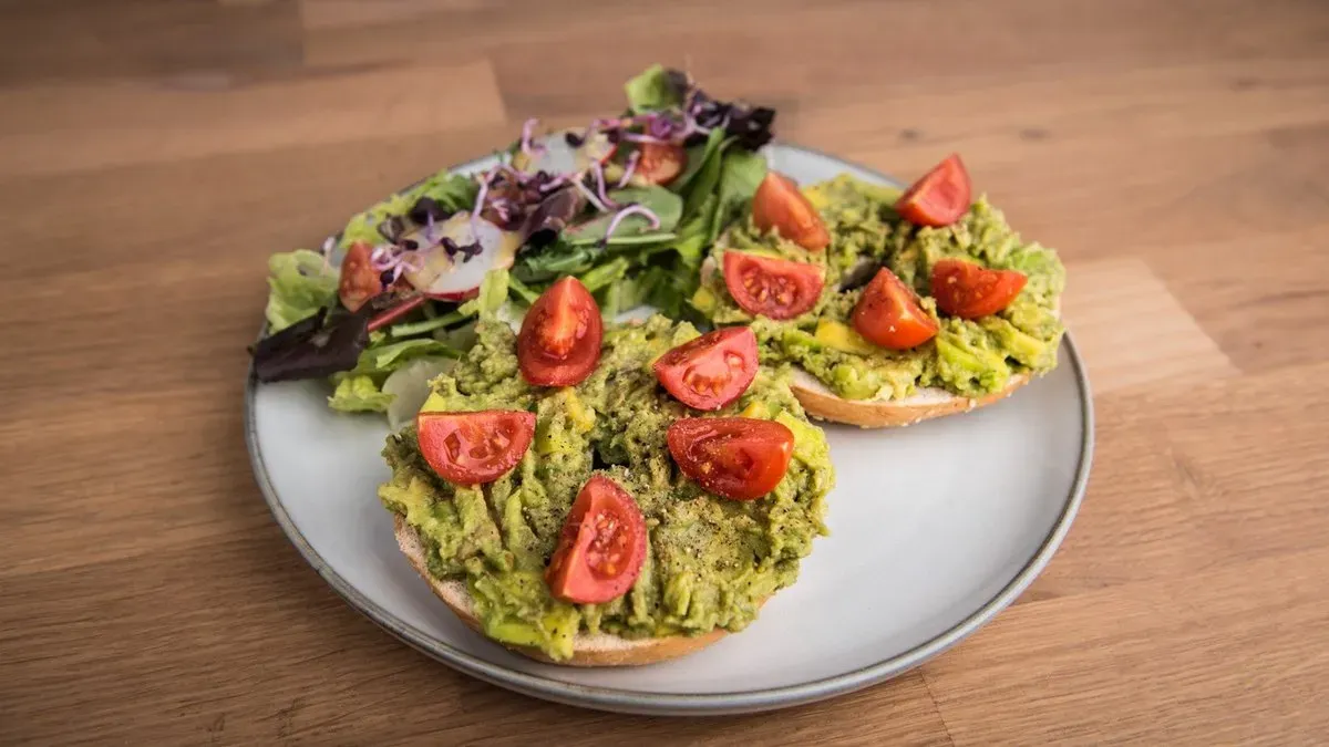 Avokádós bagel