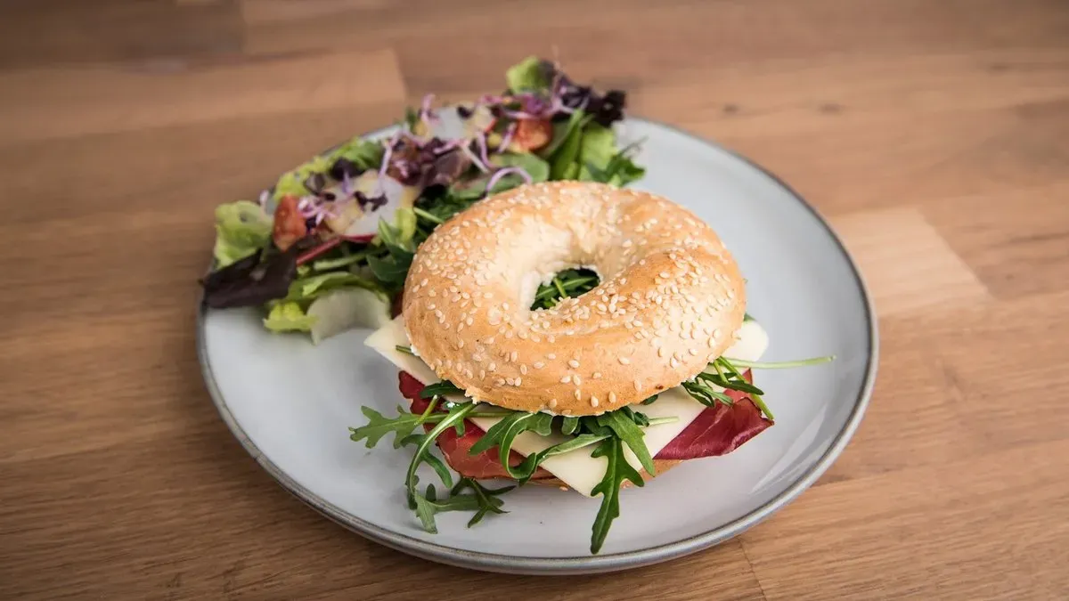 Sonkás bagel