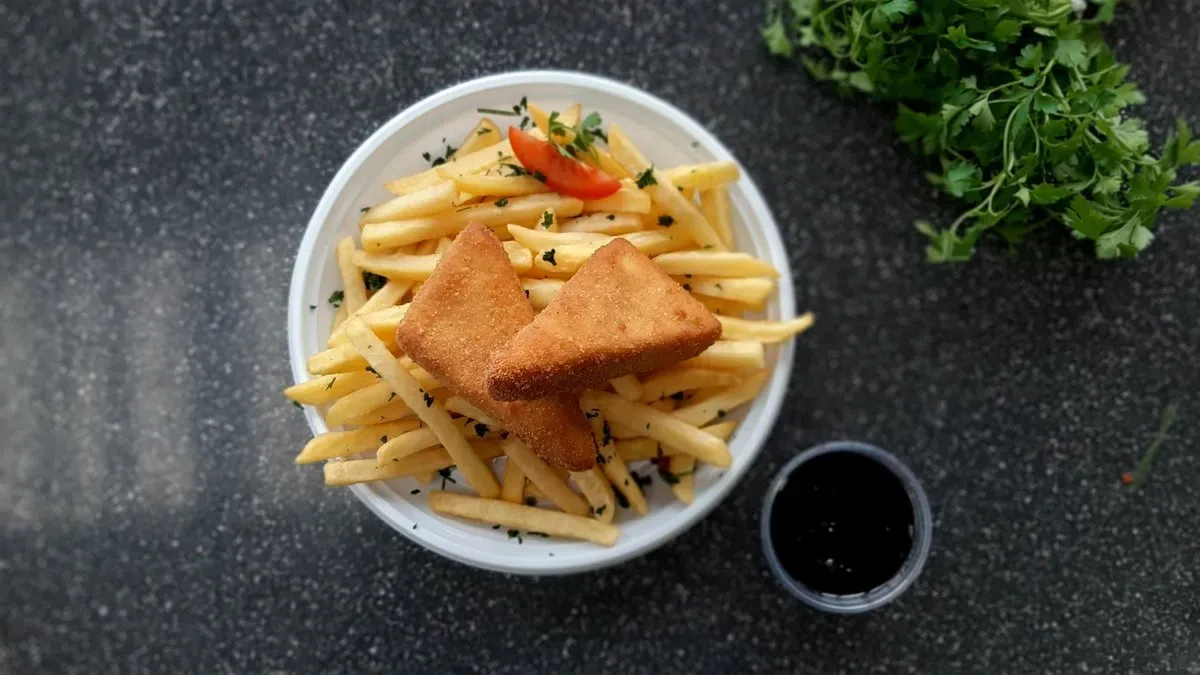 Rántott camembert