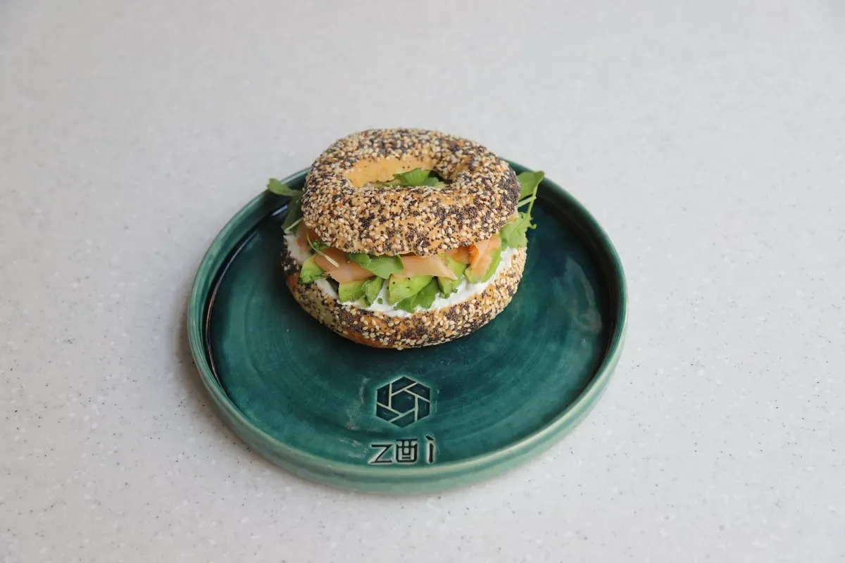Honey Mustard Chicken Bagel