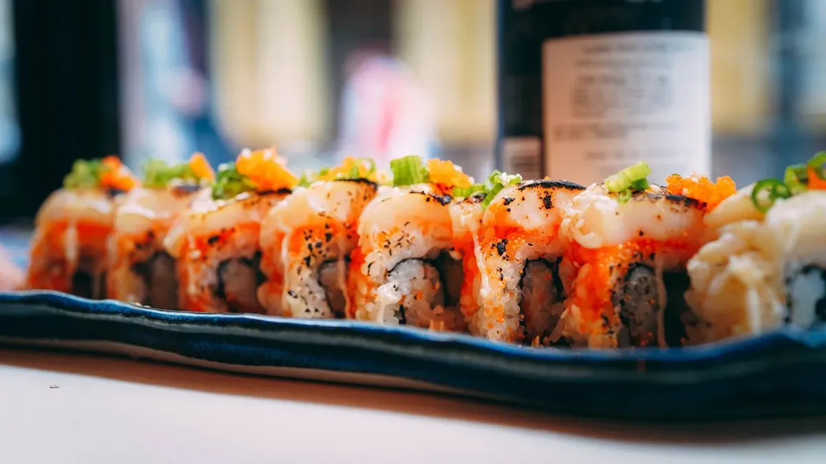 Grilled Scallop Roll