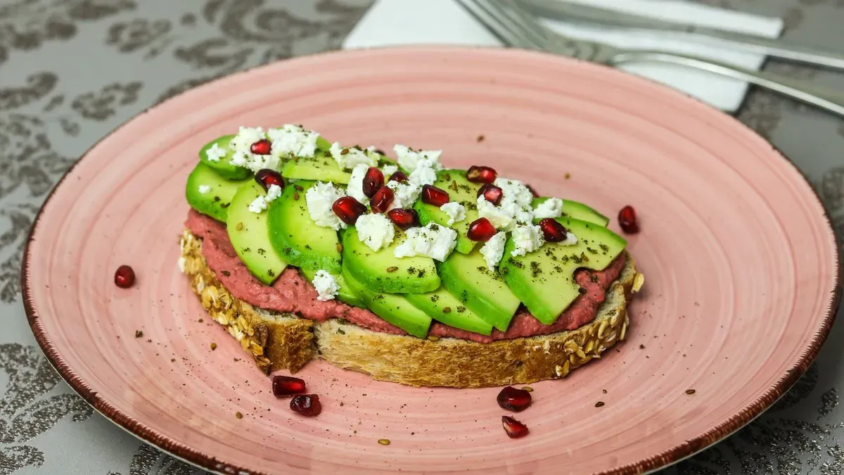 PINK AVOCADO TOAST