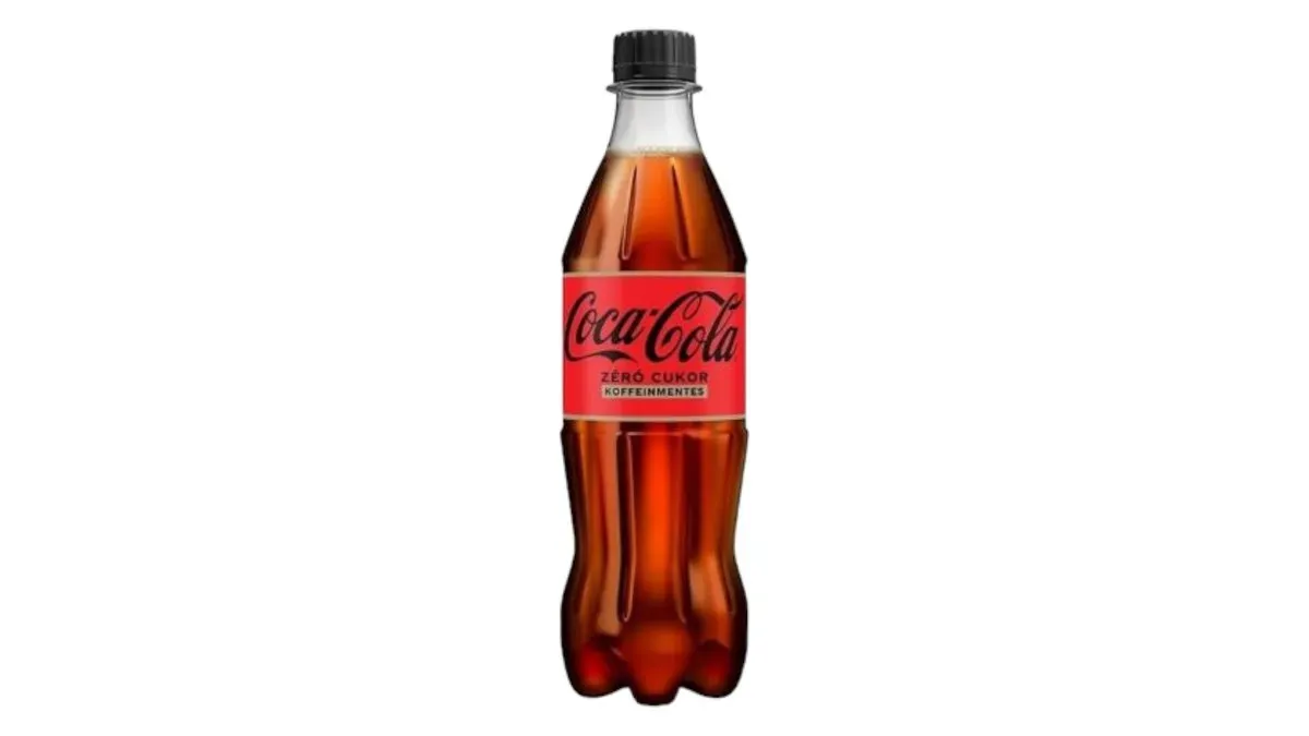 Coca-Cola Zero koffeinmentes szénsavas üdítőital 0.5 l
