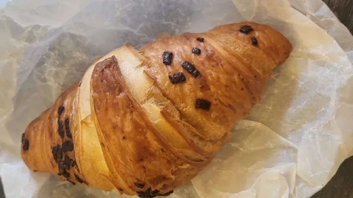 Csokis vajas croissant