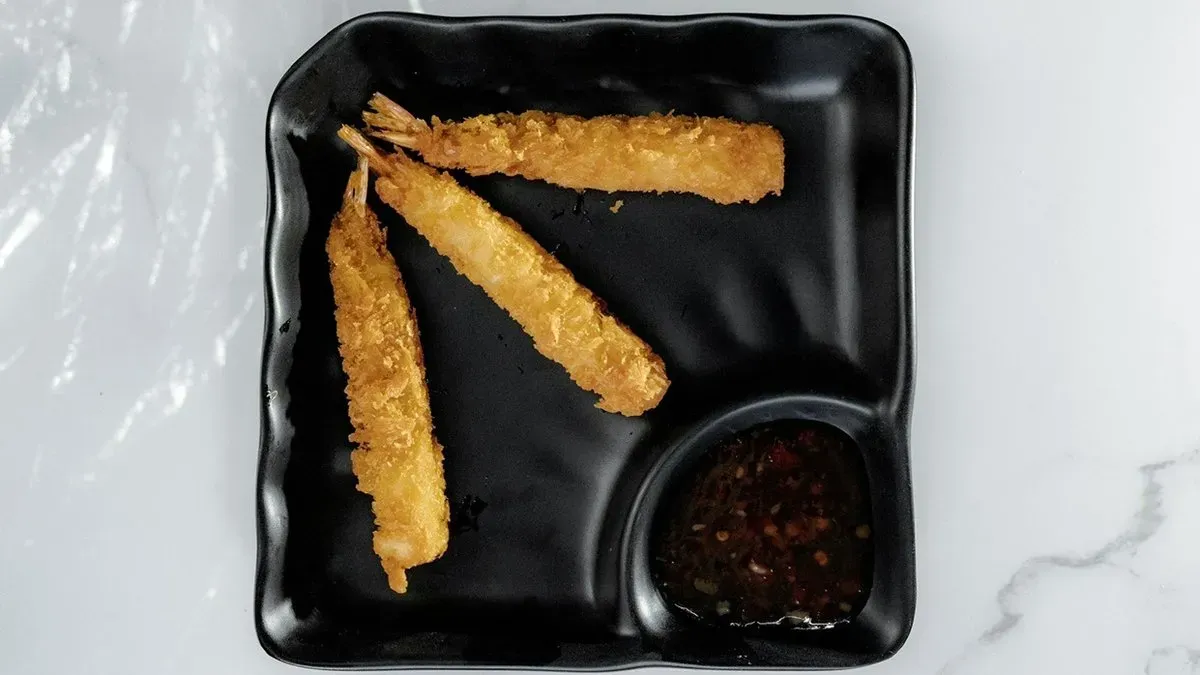 8. Sült tempura tigris rák (3db)