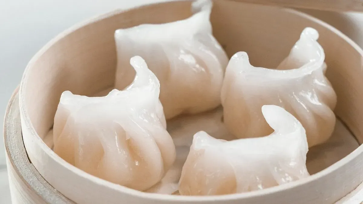 7. Gőzölt rákos dimsum (4db)
