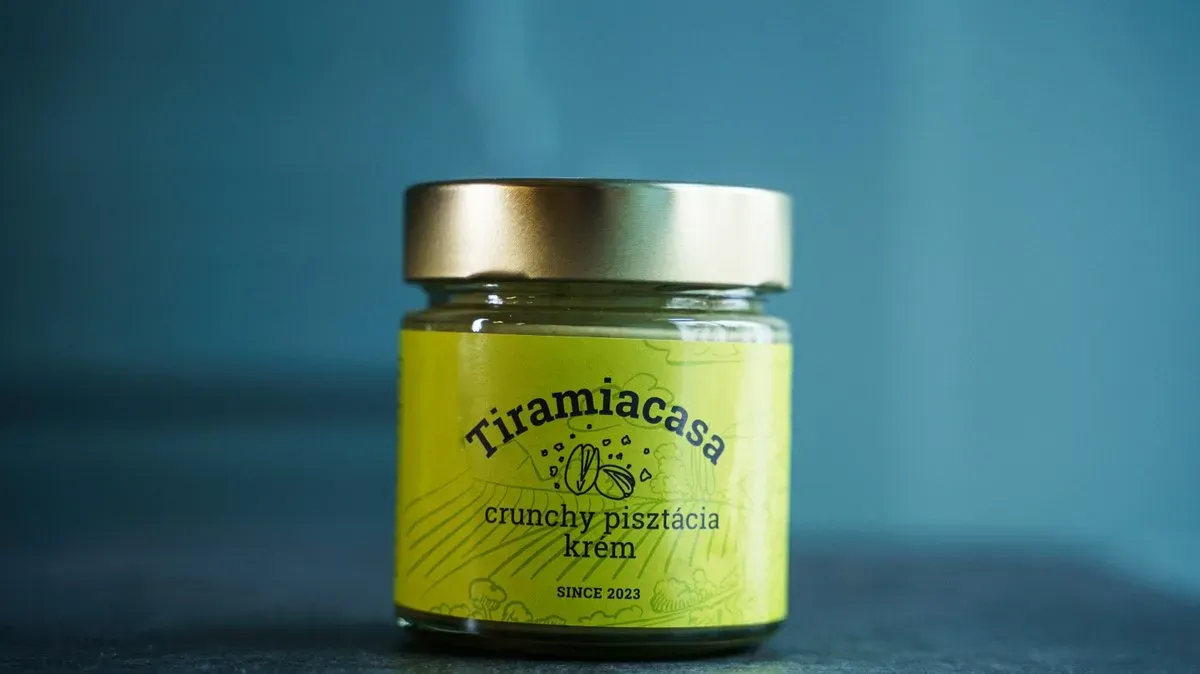 Crunchy pisztácia krém