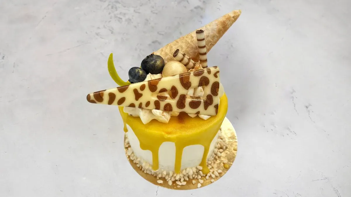 Bodzás limonádé mini torta