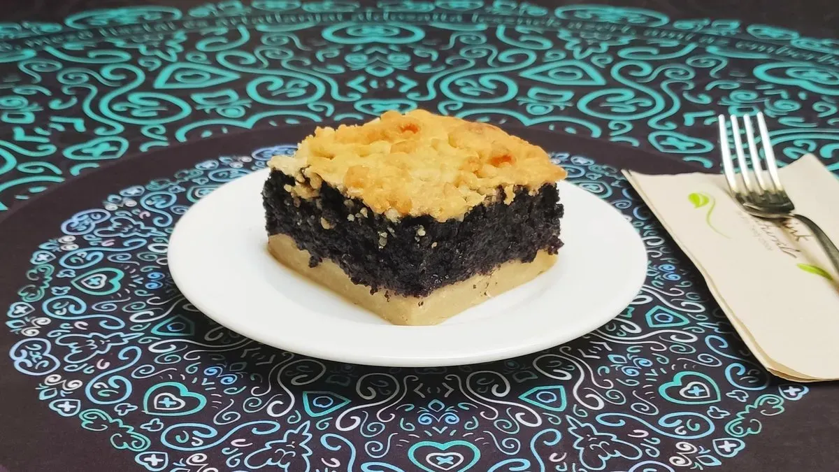 Vegán mákos pite