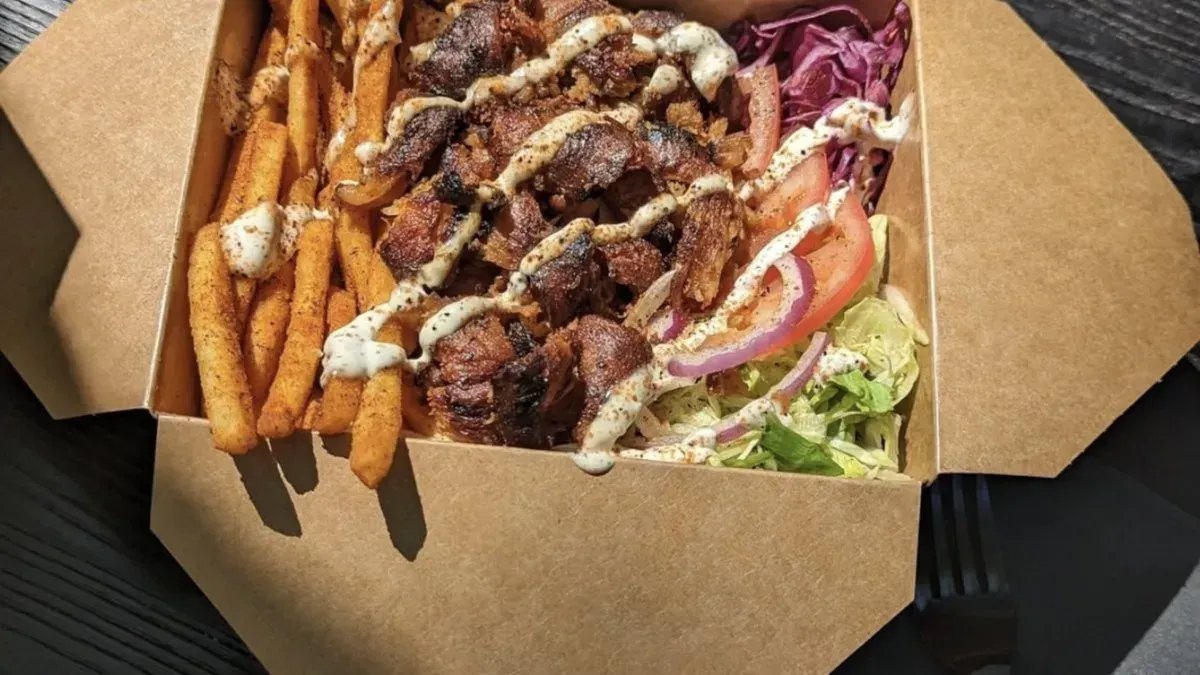 Döner tál kicsi