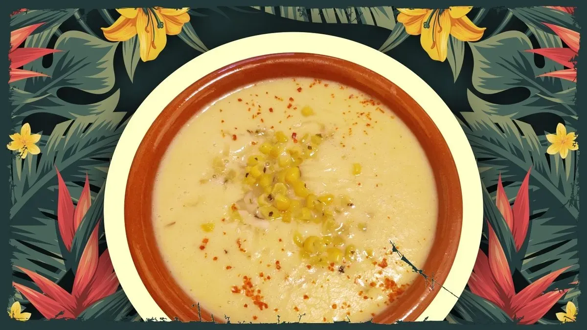 SOPA CREMA DE MAÍZ / Kukorica Krémleves Kókusztejjel
