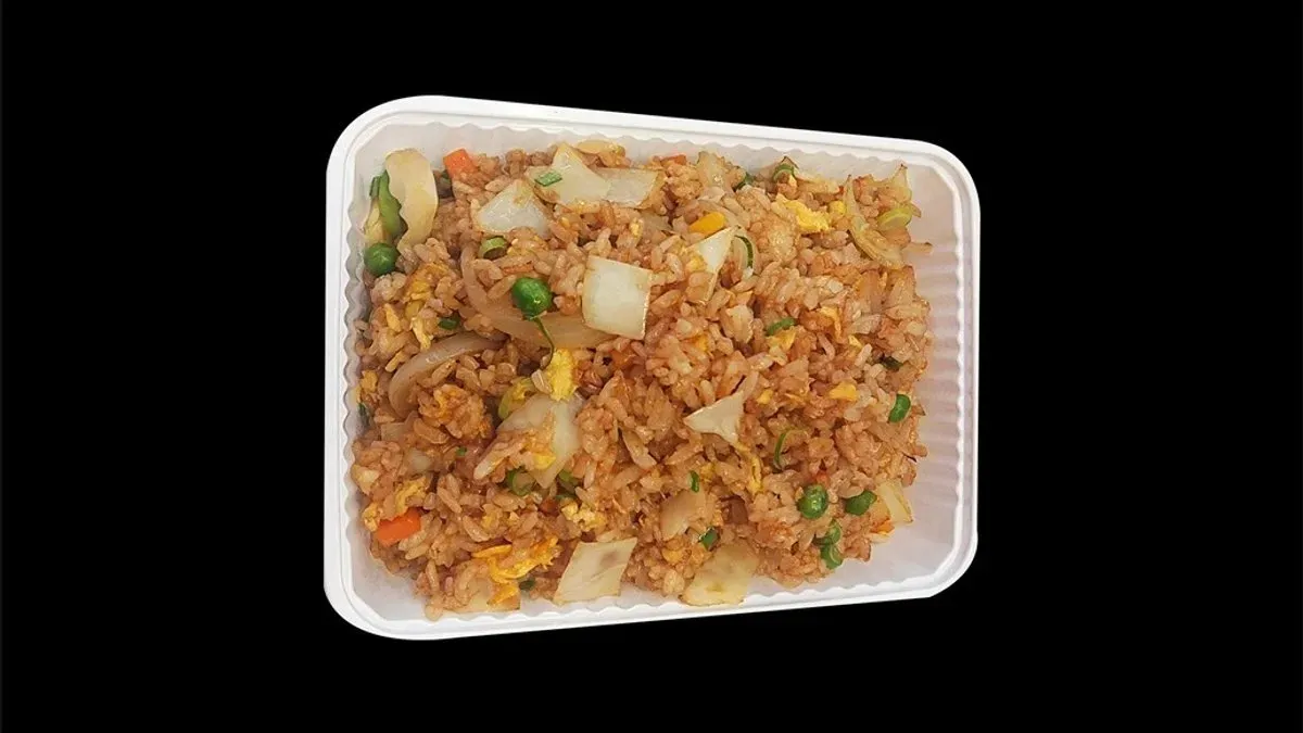 Pirított rizs zöldséges 蔬菜炒饭