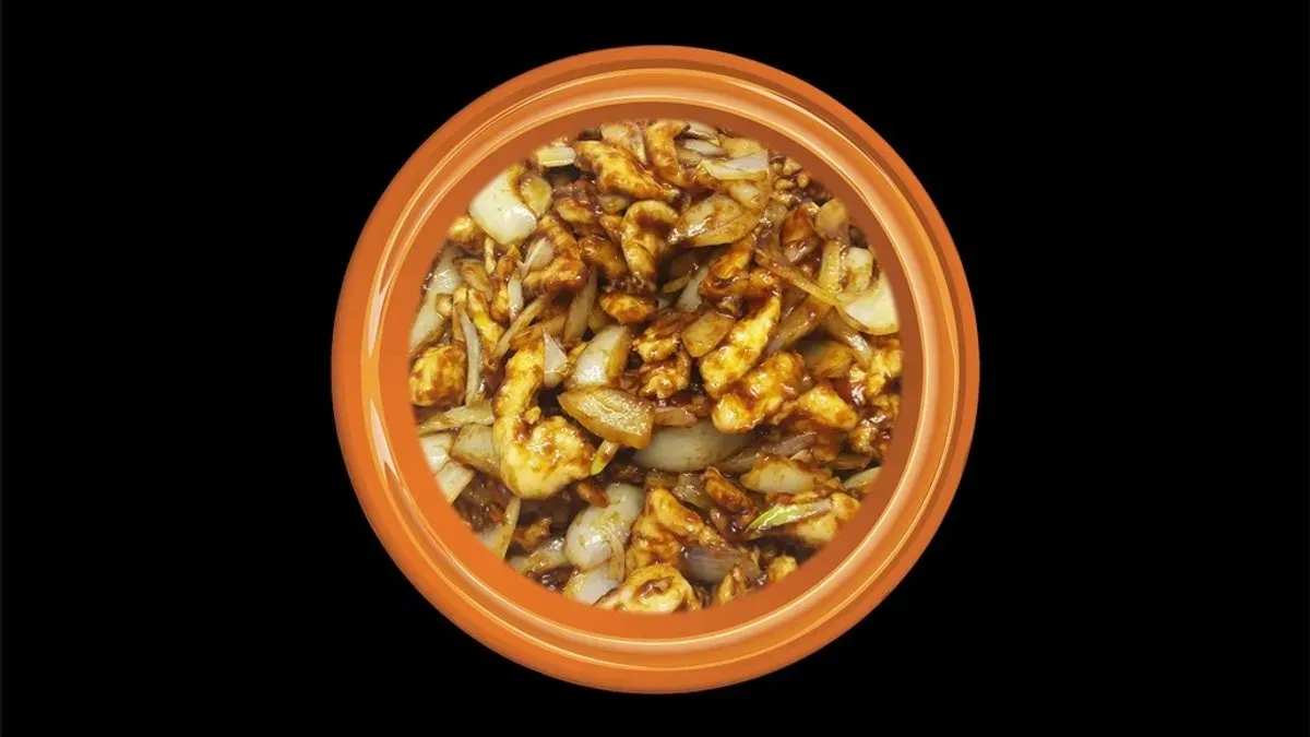 Hagymás csirkehús