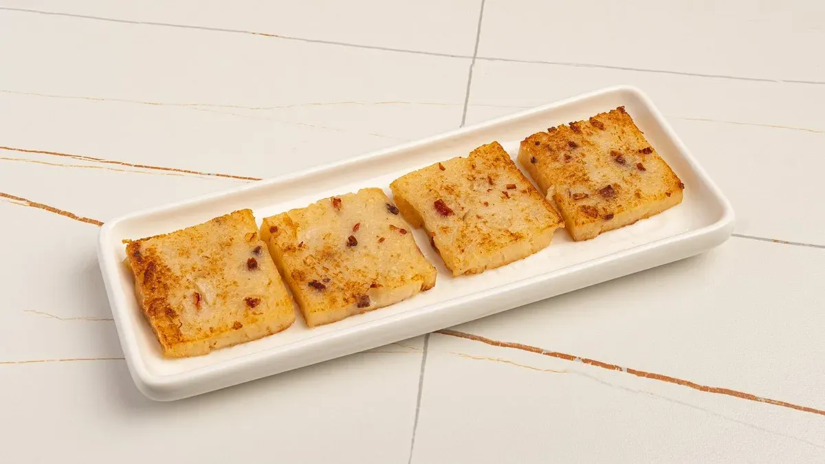 209. Sült retek torta 香煎萝卜糕 Pan-fried Raddish Cake