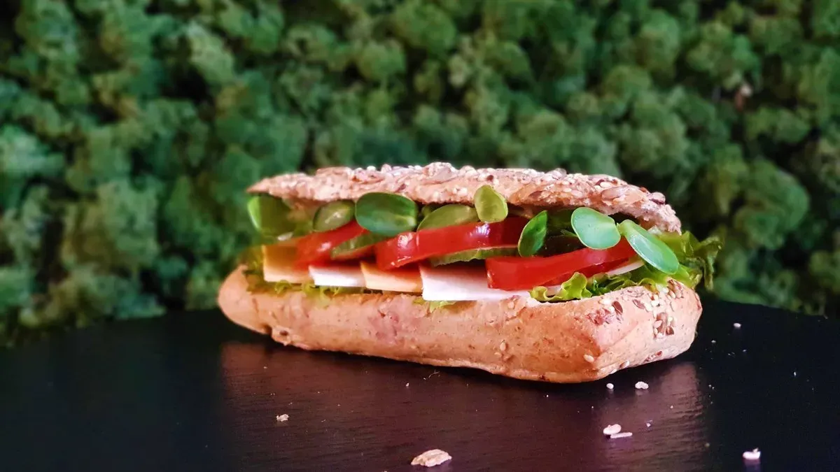 Vegán szendvics
