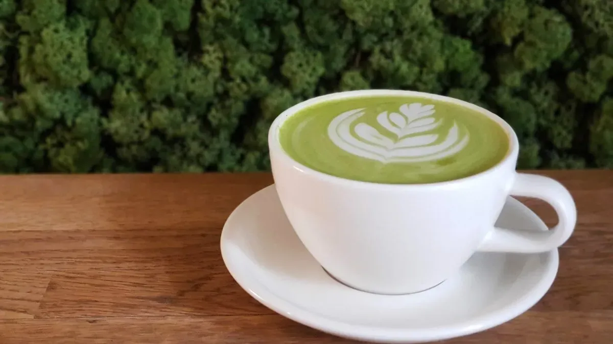 Matcha latte 300ml  - visszaváltható üvegben