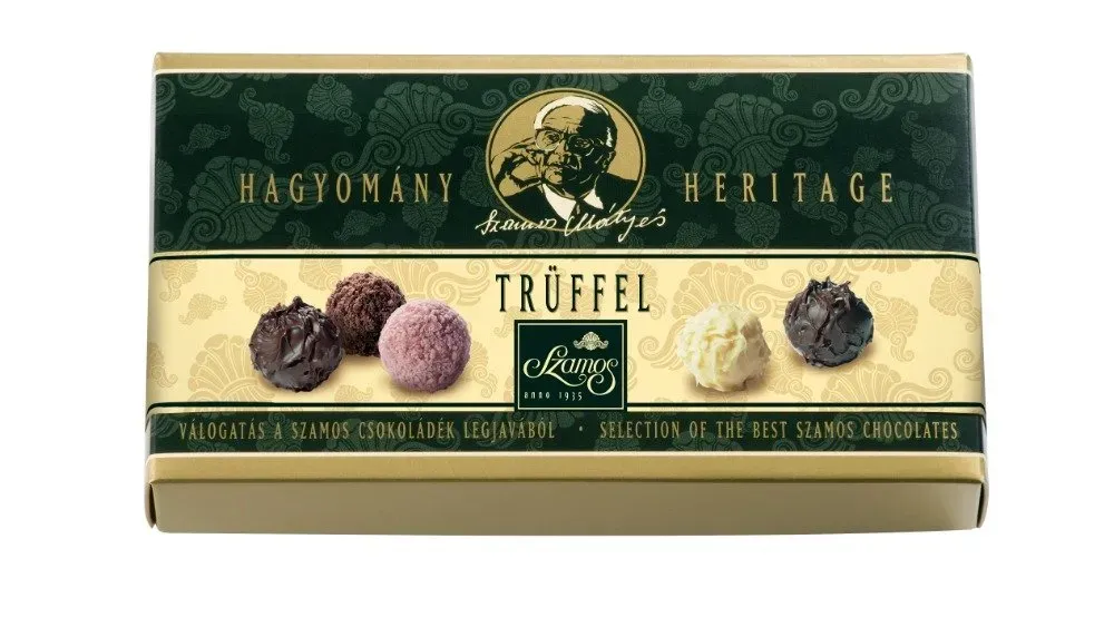 Trüffel díszdoboz 105g