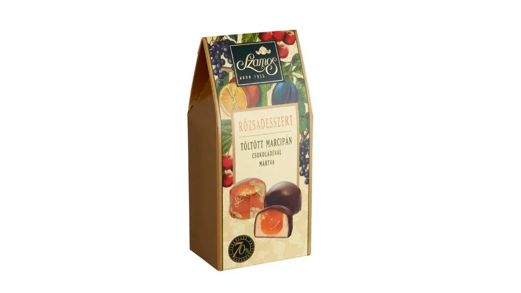 Rózsasesszert sátordoboz 125g