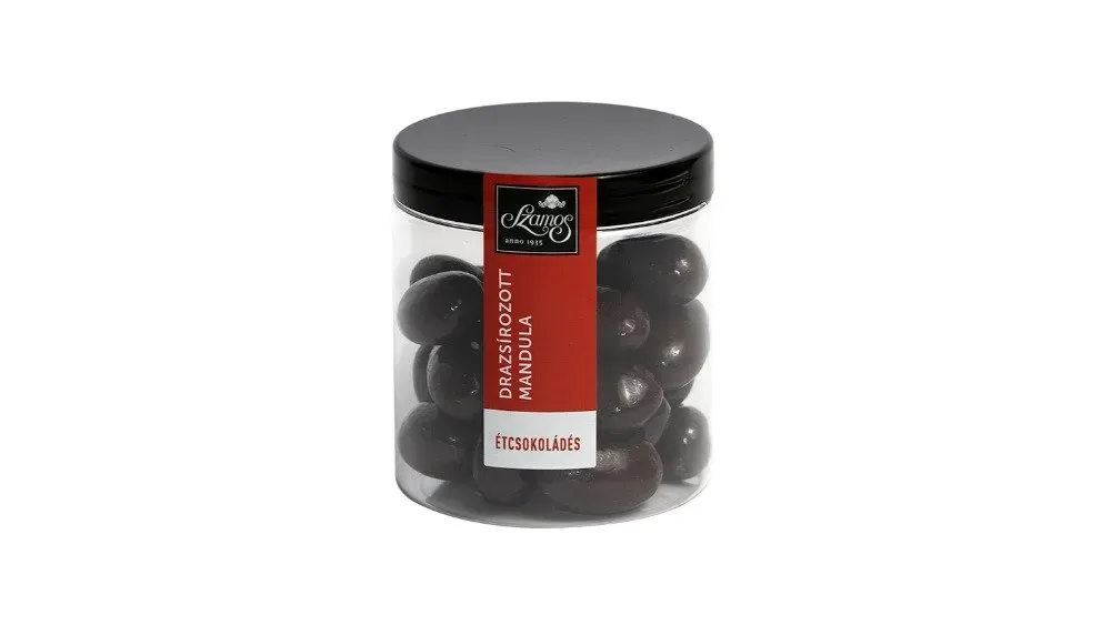 Drazsírozott mandula étcsokoládés 130g