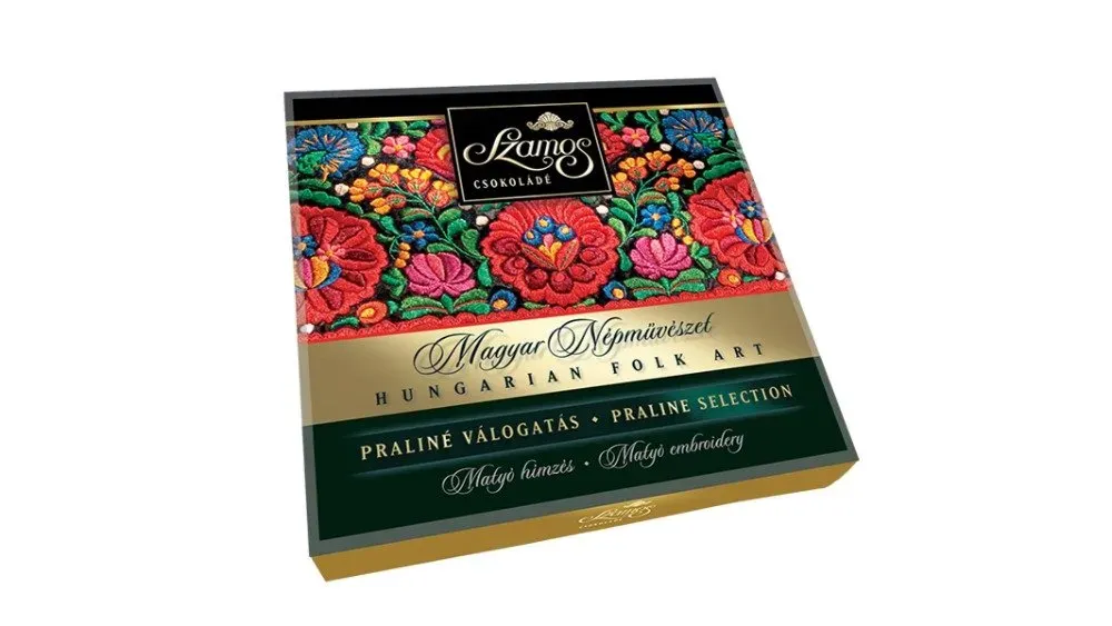 Pralinéválogatás 62g Népművészet - Matyó hímzés