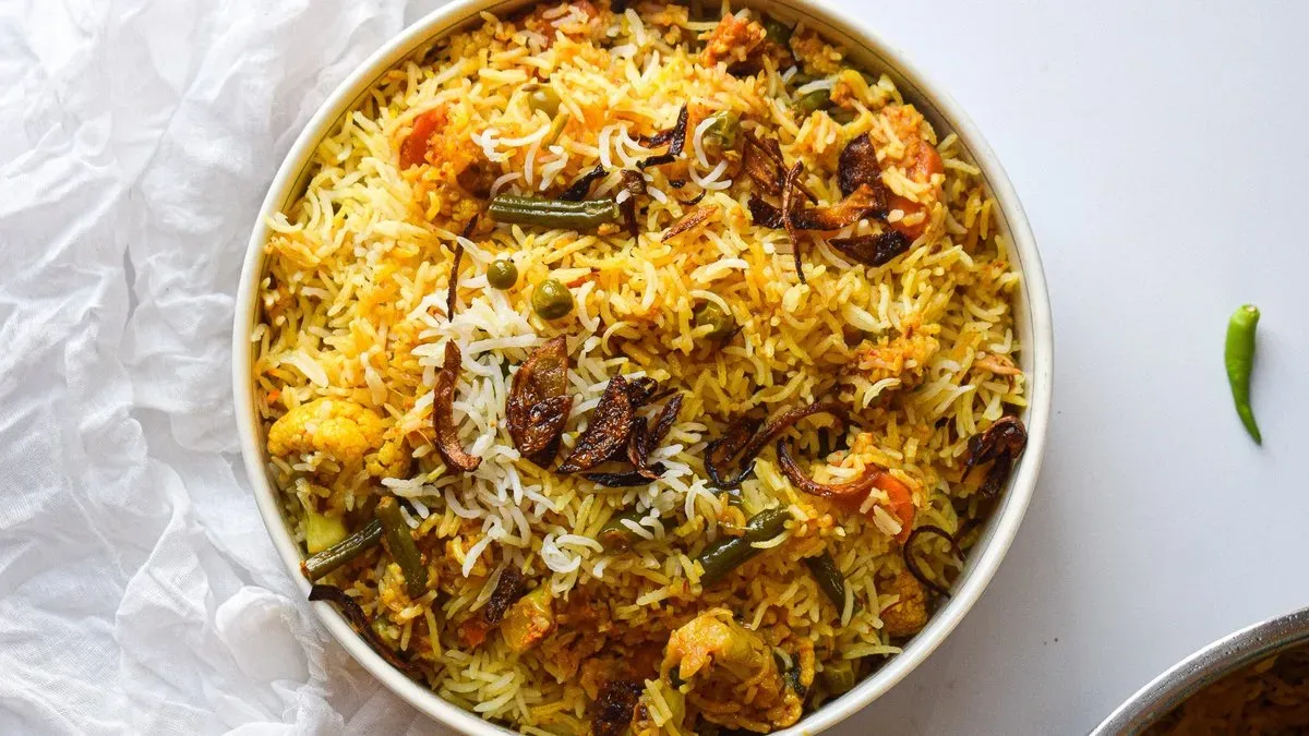 9. Zöldségek Biryani