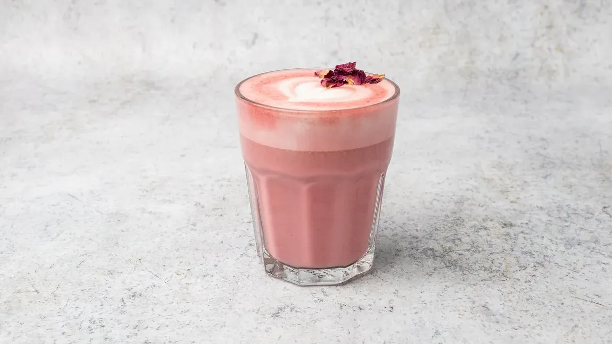 Cékla latte