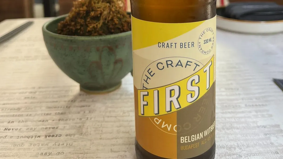 First belgian wheat beer 0.33l