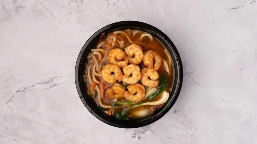 Garnélarákos 8db Ramen leves