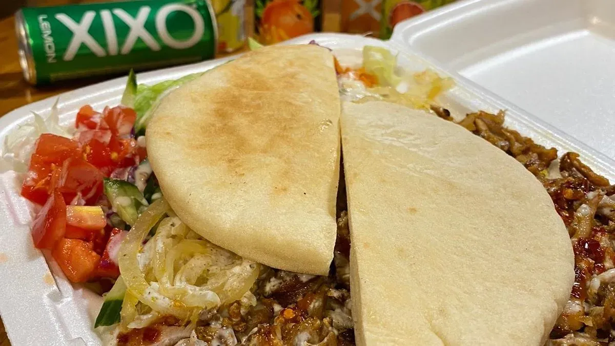 Gyros nagytál