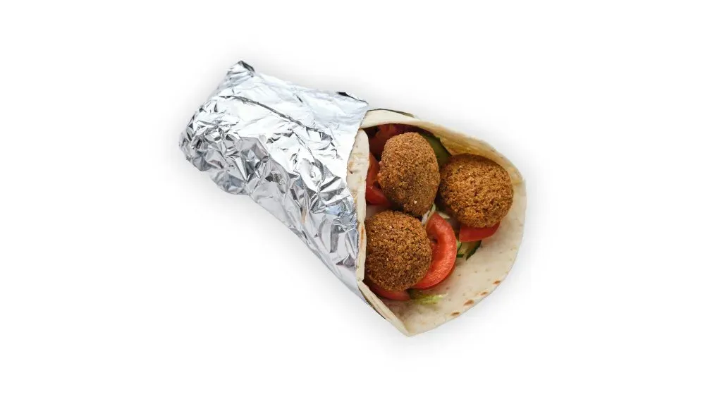 Falafel tortilla