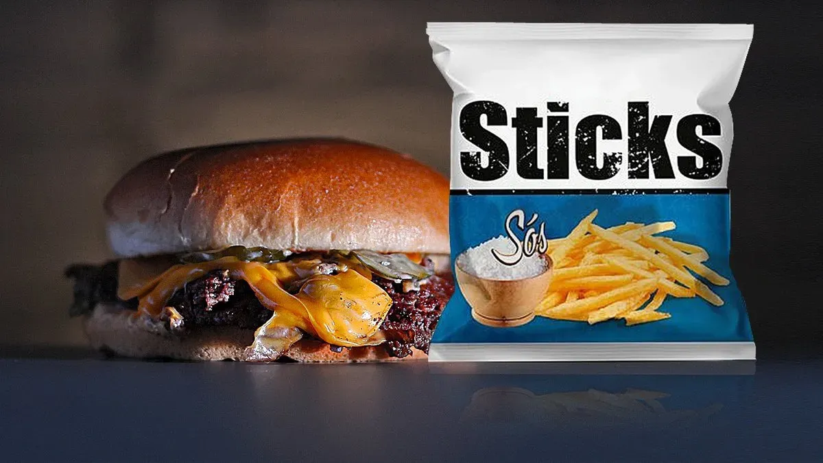 Cheeseburger Menü