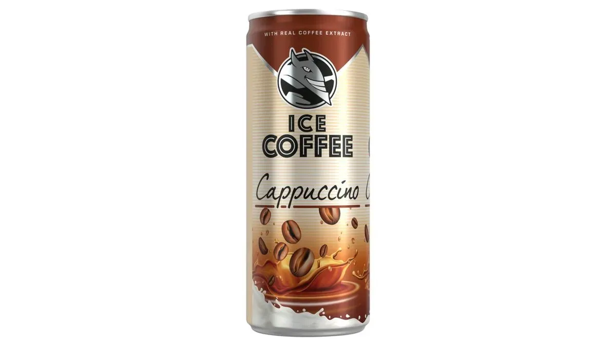 Ice Coffee Cappuccino UHT Drink with Milk and Coffee Extract 250 ml