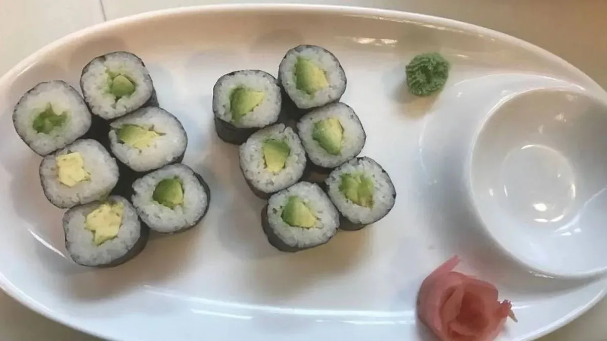 Avokádó Maki - F7, 12db