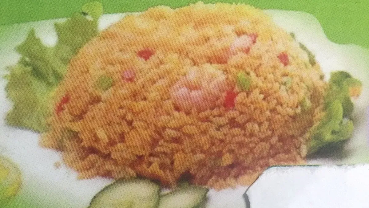 Piros Currys Gamélarák Rizzsel, H4