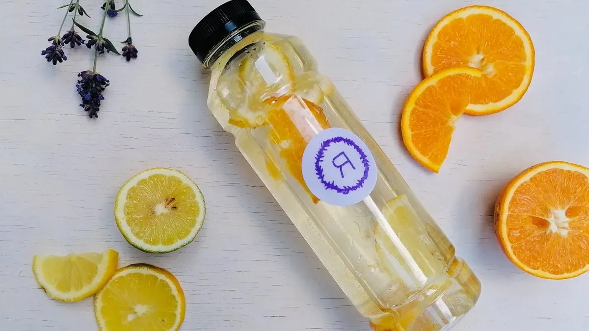 Levendulás ízesített szűrt víz 0,5l