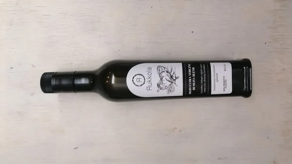 0,5 l Szicíliai EXTRA SZŰZ nyers termelői olíva olaj üvegben