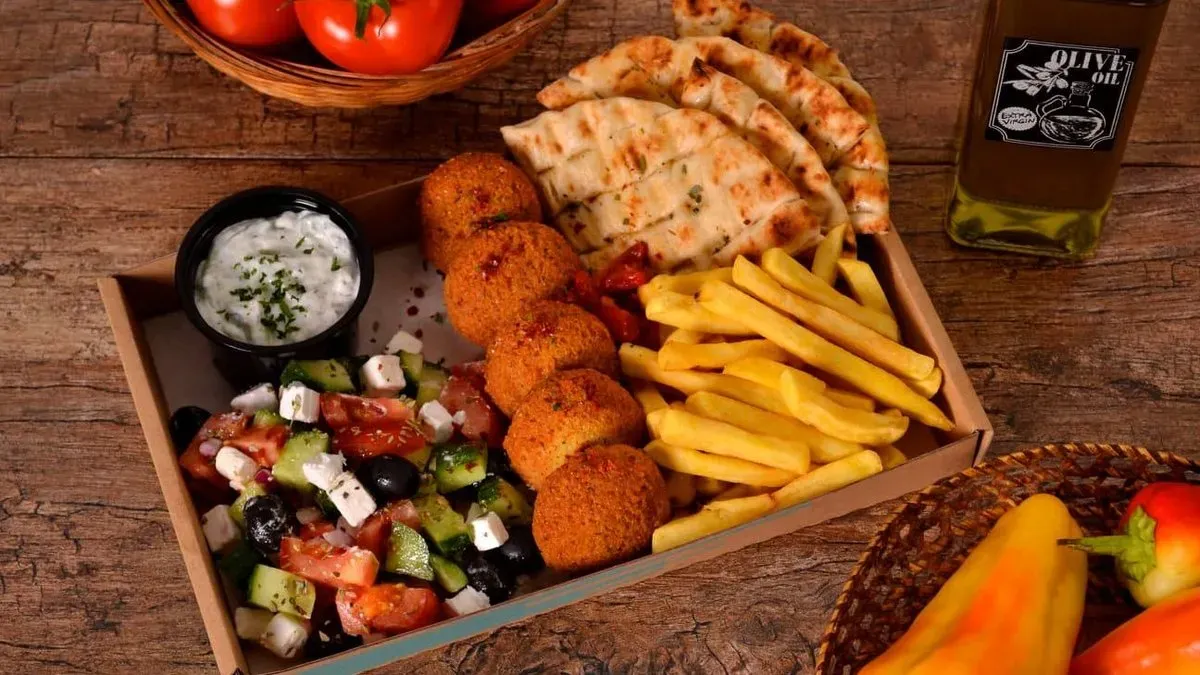 Falafel tál