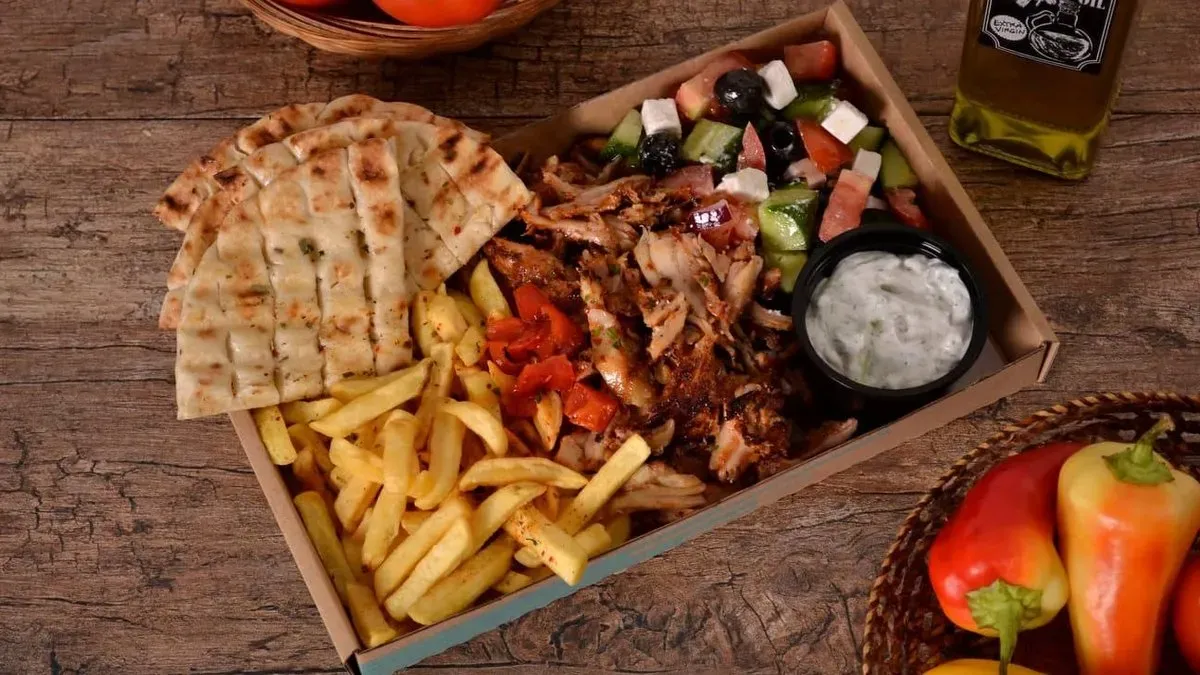 Gyros tál