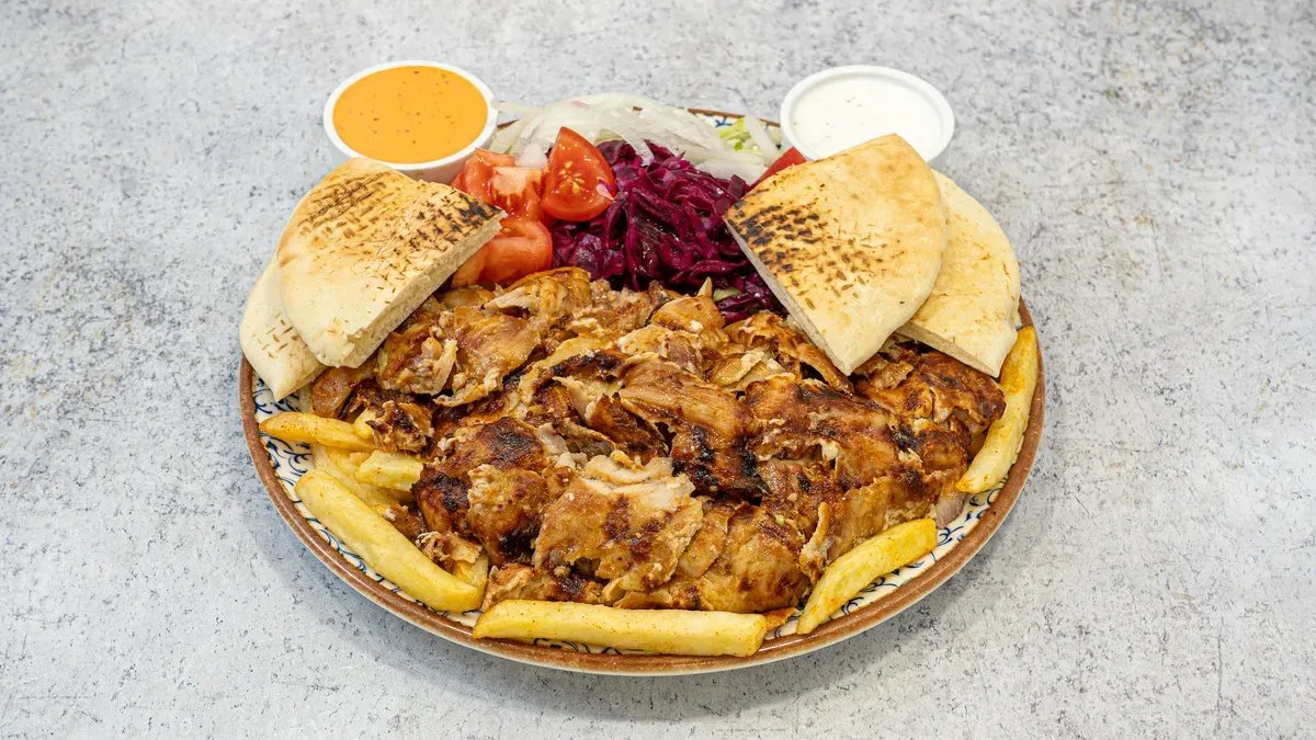 Gyros tál nagy