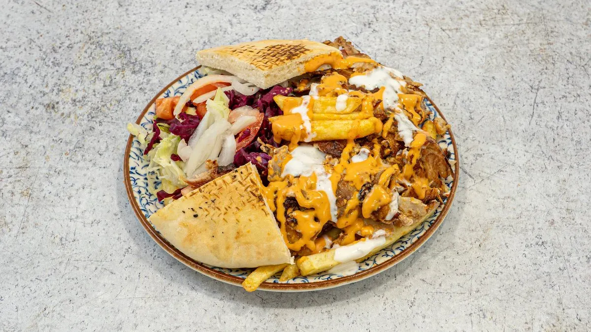 Gyros tál kicsi