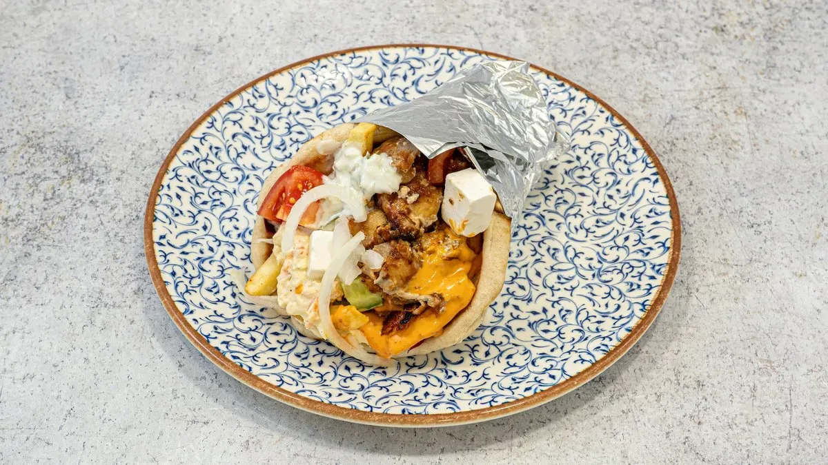 Görög gyros pita