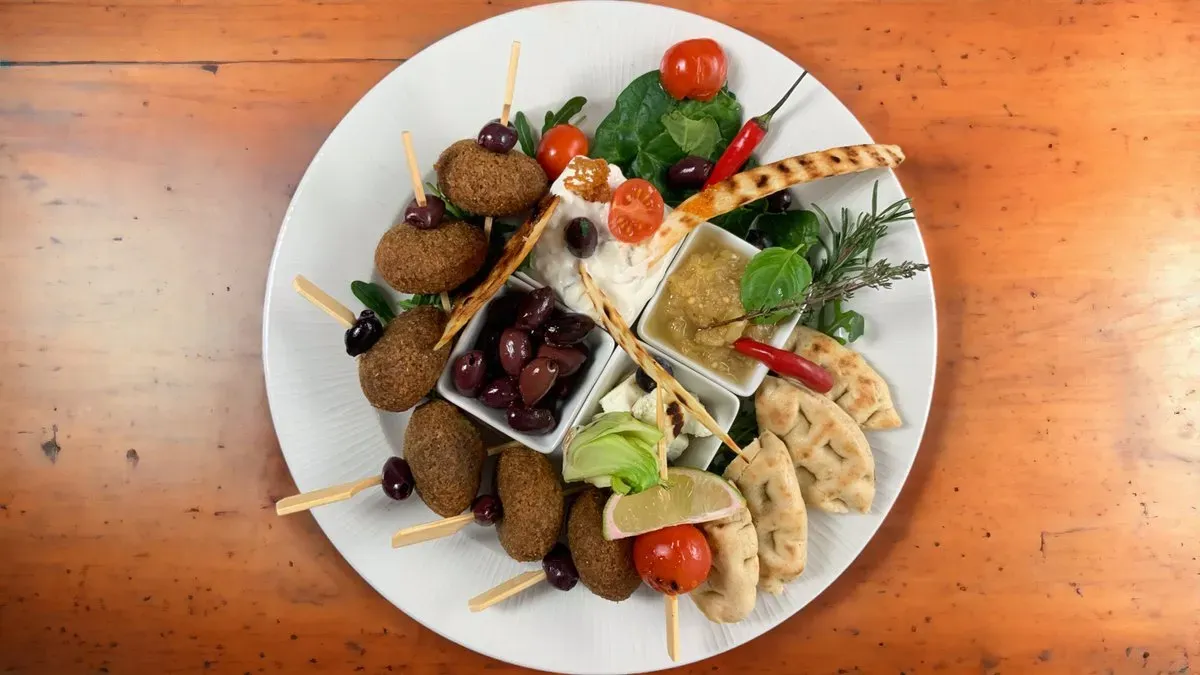 Falafel tál-2 személyre