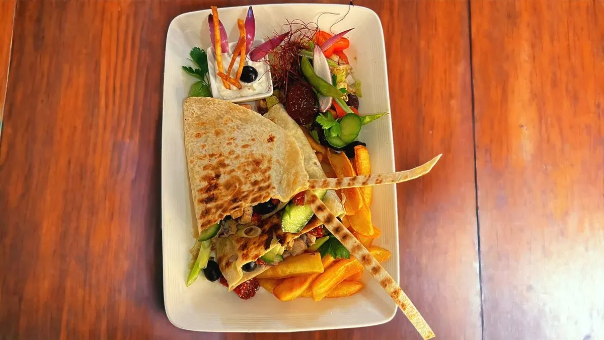 Csirke quesadilla