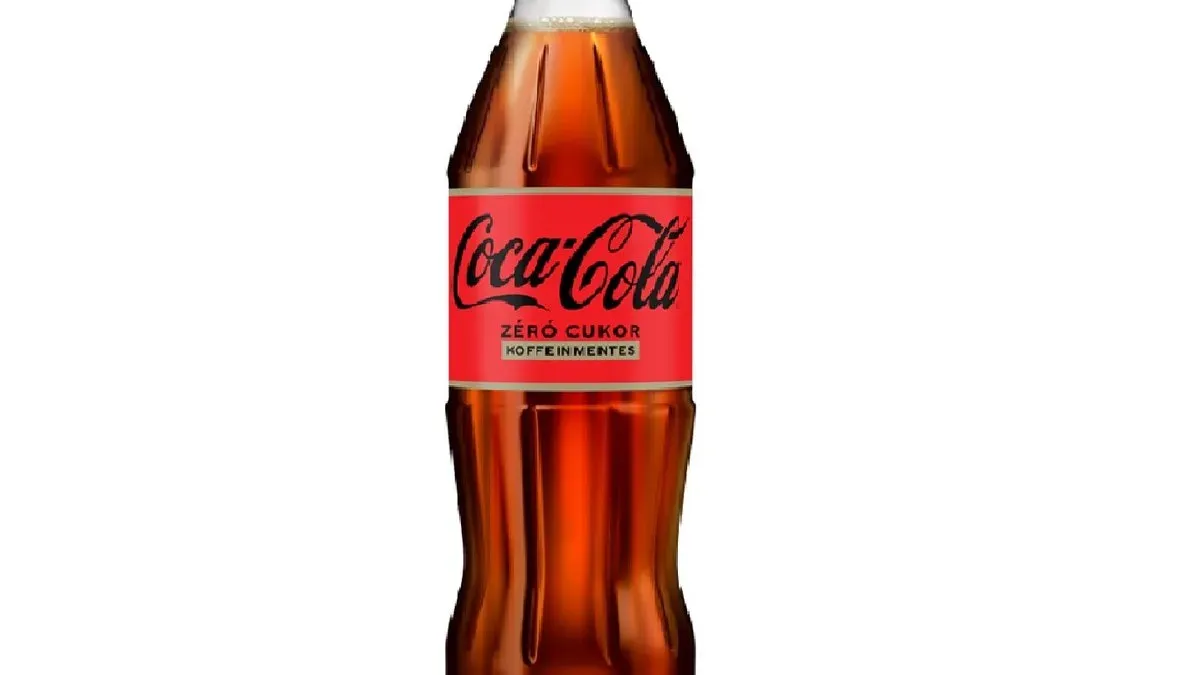 Coca-Cola Zero koffeinmentes szénsavas üdítőital 0.5l