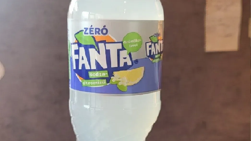 Fanta Zero Citrom-Bodza szénsavas üdítőital 0.5l