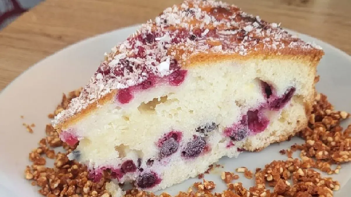 Erdei gyümölcsös torta
