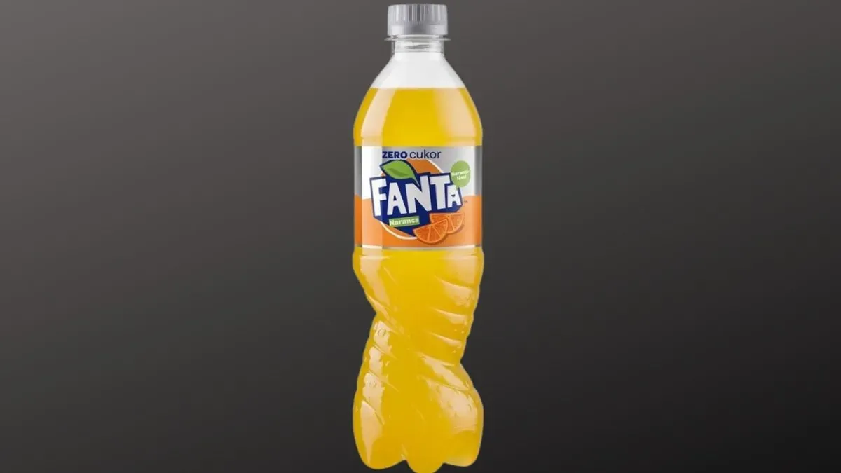 Fanta Zero narancs szénsavas üdítőital 0,5 l édesítőszerekkel