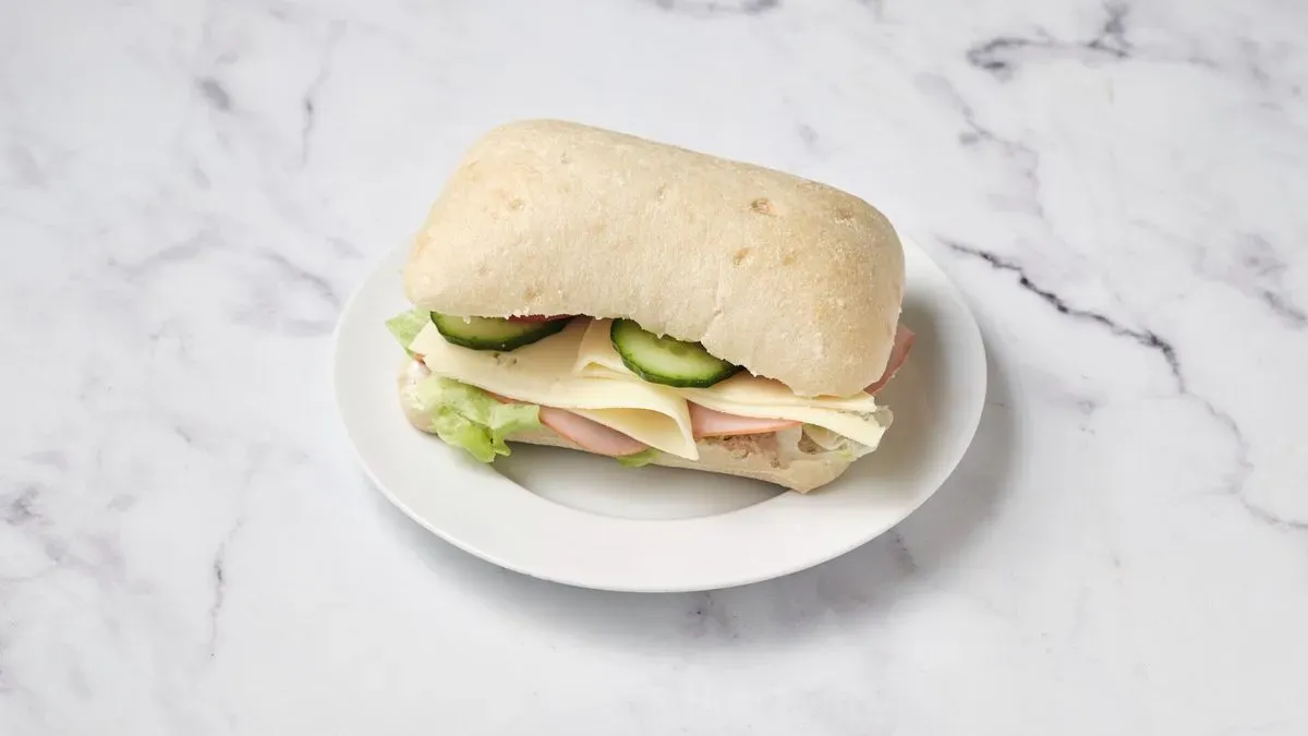 Sonkás sajtos ciabatta