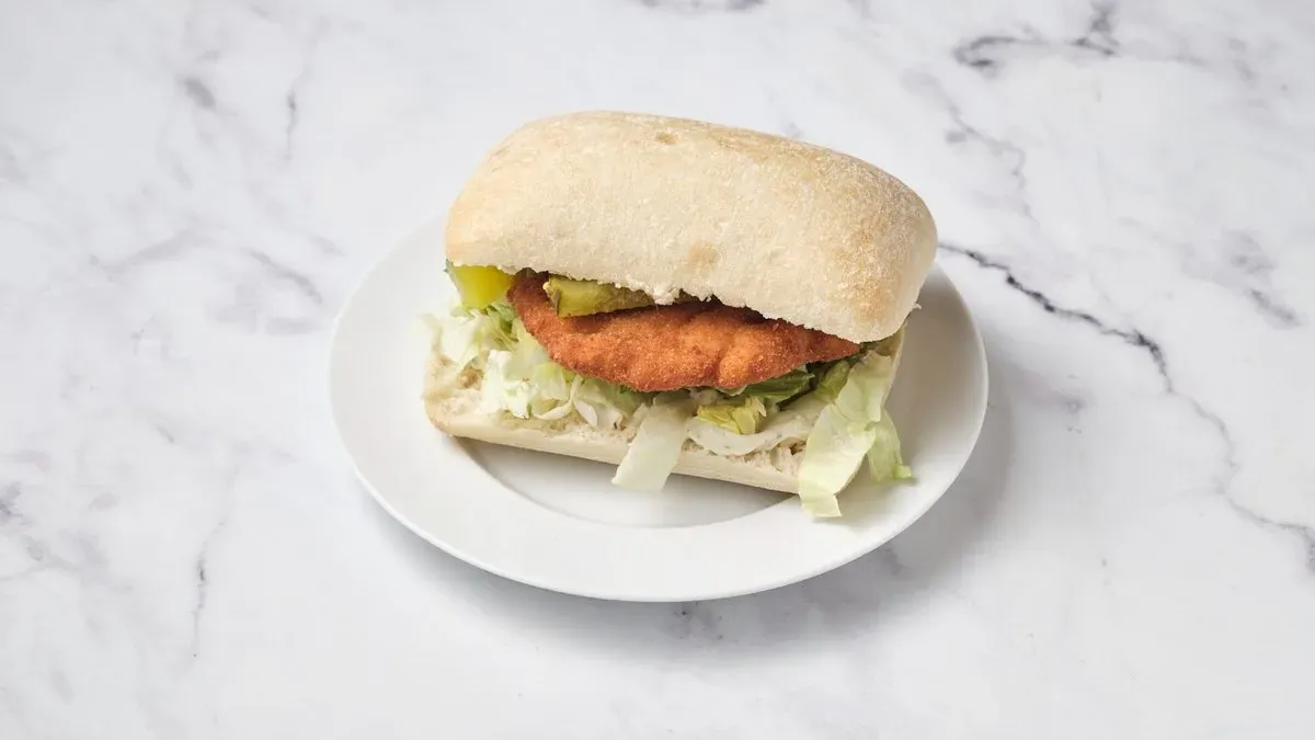 Rántott csirkés ciabatta