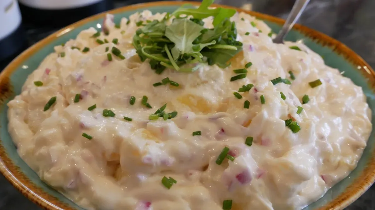 Vegán Majonnézes Burgonyasaláta